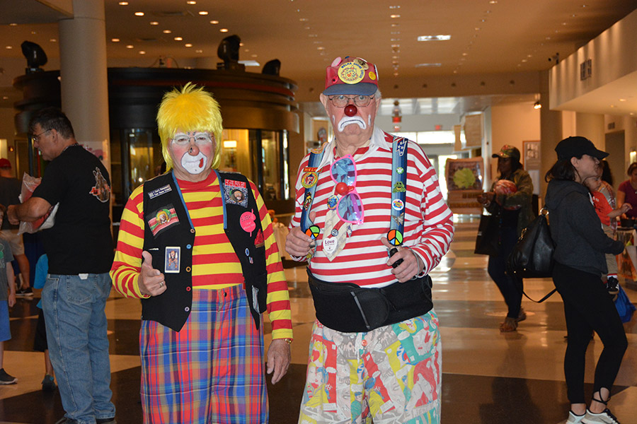 Clowns at Kids Safety Expo 2018