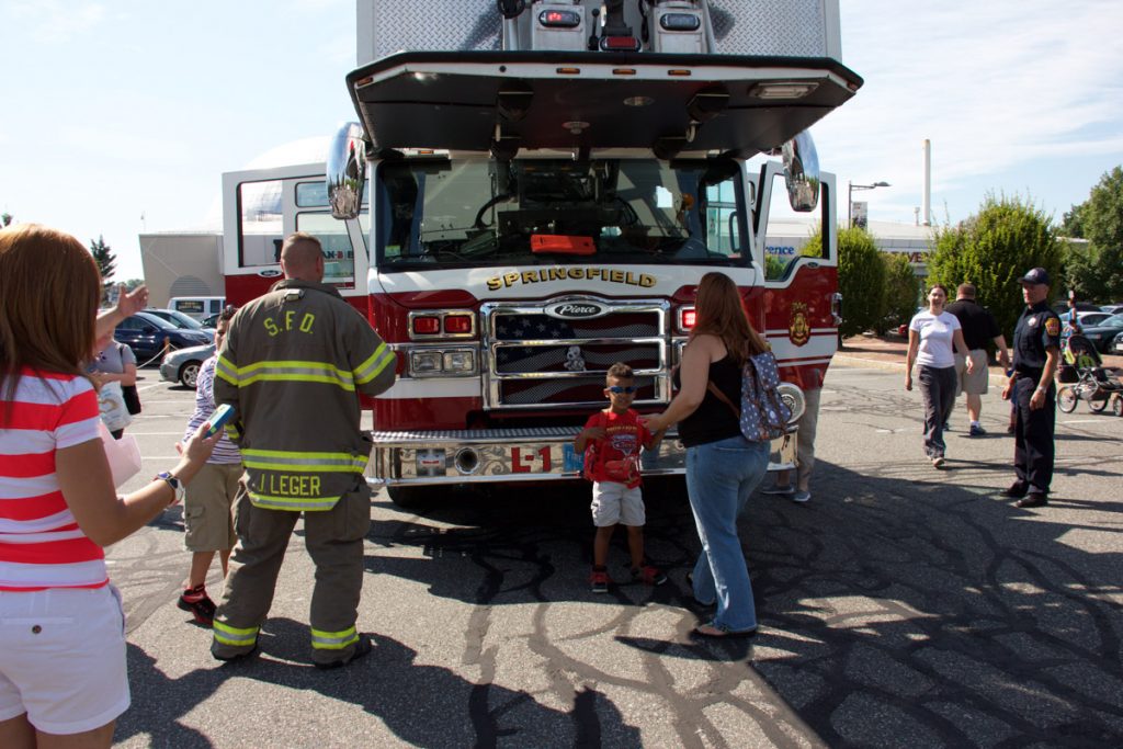 Kids Safety Expo fire truck