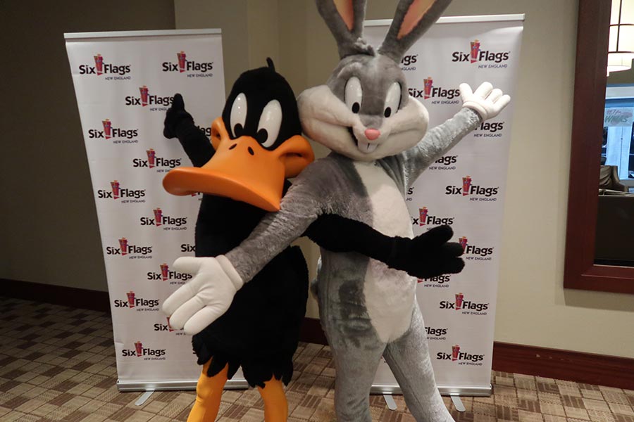 Daffy Duck and Bugs Bunny