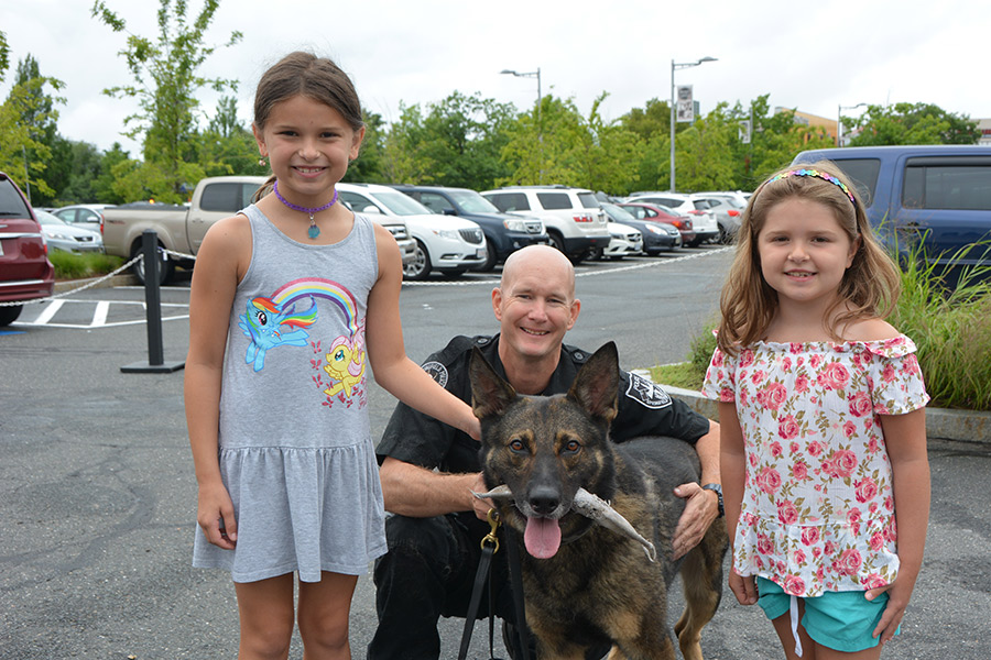 Children and Police K9 at Kids Safety Expo 2018