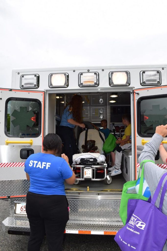 Ambulance at Kids Safety Expo