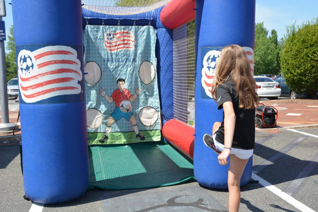 Kids Safety Expo inflatable soccer