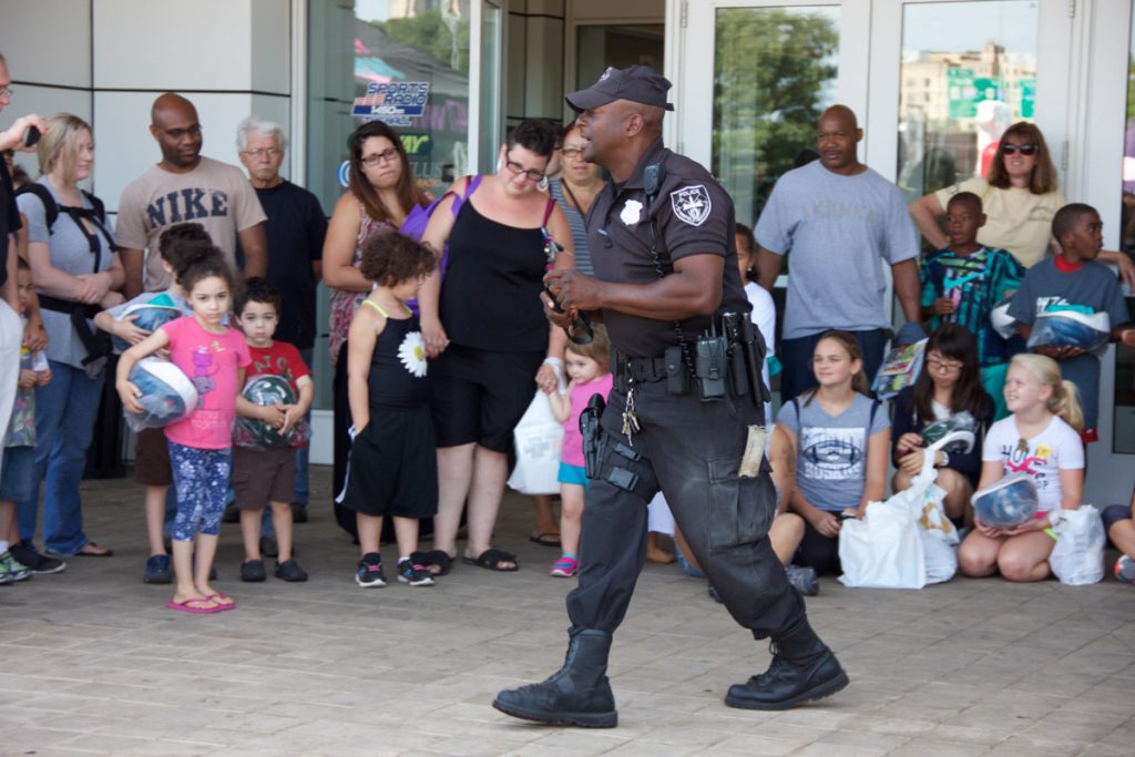 Police K9 demonstration at Kids Safety Expo