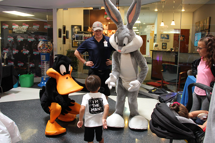 Bugs and Daffy at Kids Safety Expo