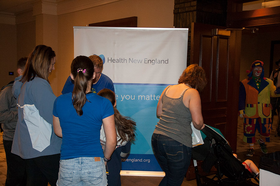 Health New England banner at Kids Safety Expo 2018